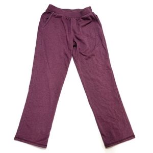 Time and Tru wine colored lounge pants small